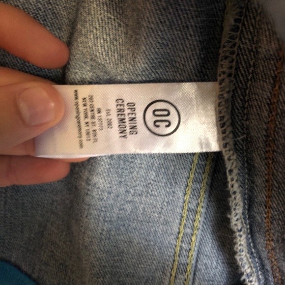 RARE DESIGNER SPECIAL EDITION Opening Ceremony x Levi’s Jean Jacket XL Unisex - Picture 8 of 11